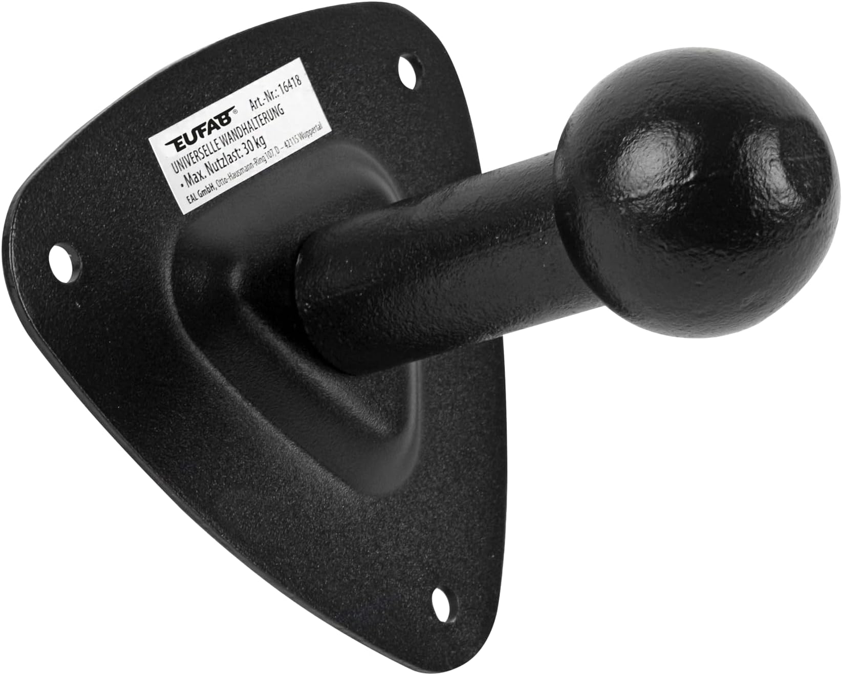 16418 Long Wall Mount, Black
