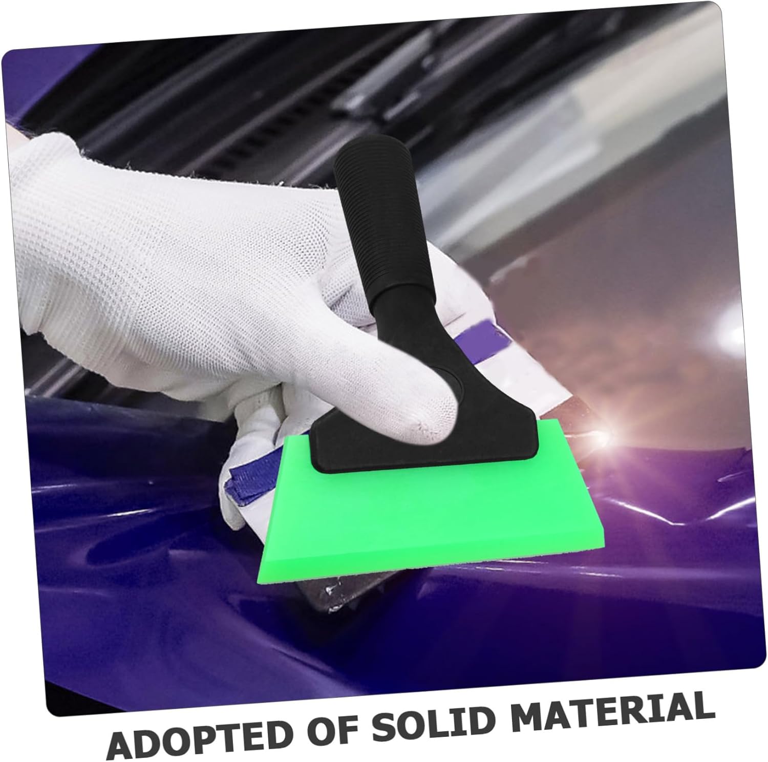 Gatuida 8pcs Auto Film Squeegee Scraper Vinyl Window Tint Tool for Cars Gentle Action for Film Coated Ergonomic Handle for for Car Window Maintenance