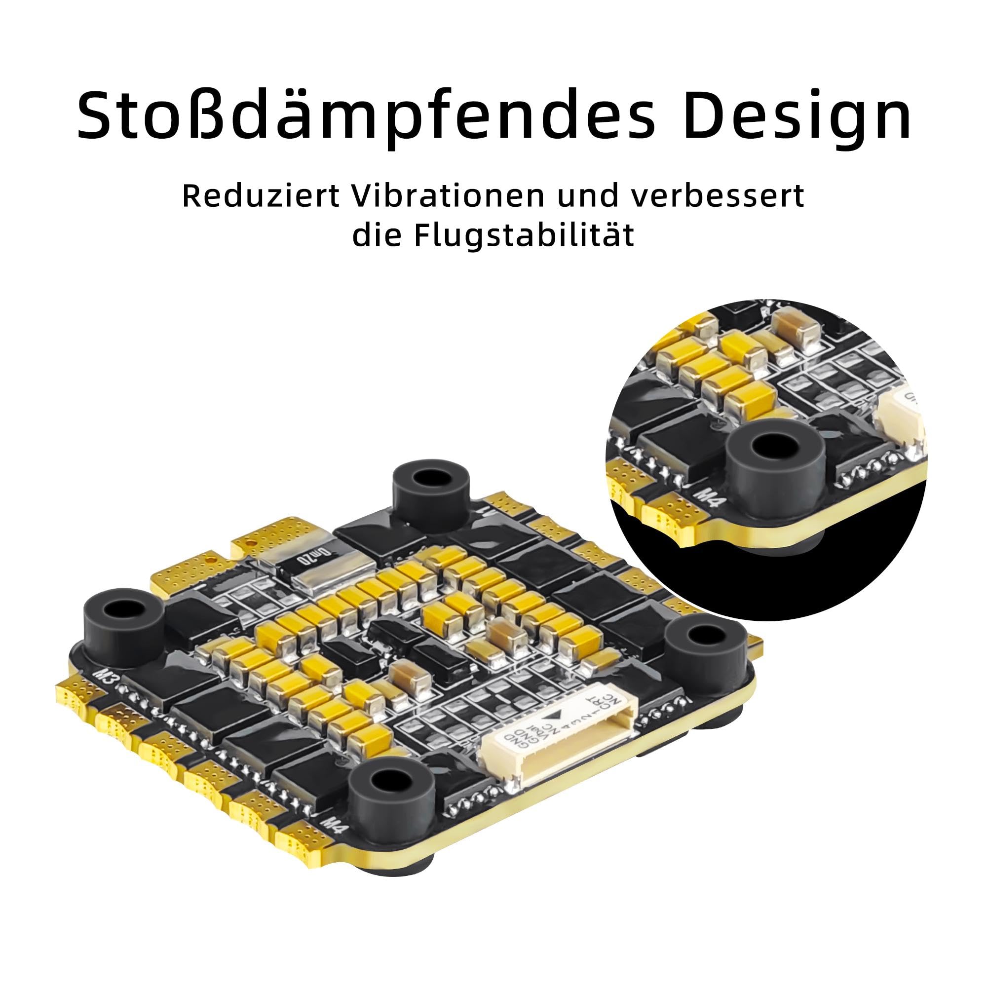 Radiolink Flycolor 55A ESC 4 in 1 regolatore elettronico di velocità 3-6S per FPV Drone Multirotor