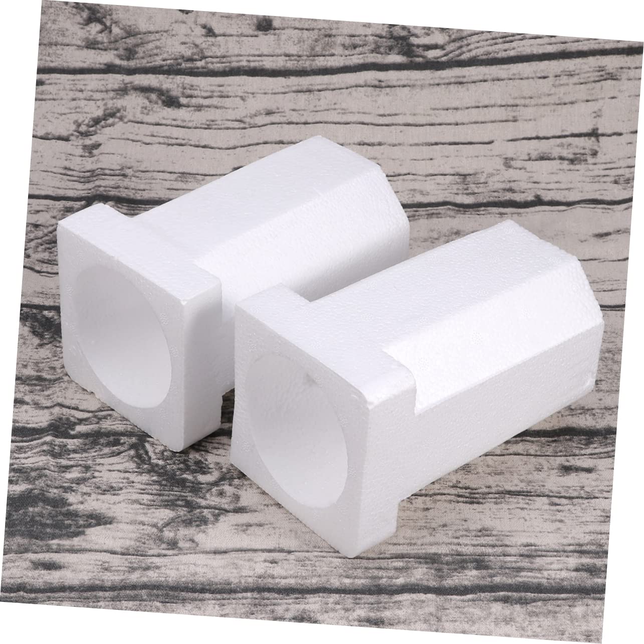 TOPBATHY Blocs D'emballage En Mousse Pour Bouteilles De Vin 85 Mm, 2 Sets De Calages Protégés Pour Expédition Sécurisée, Emballage Léger Adapté Au Transport Industriel