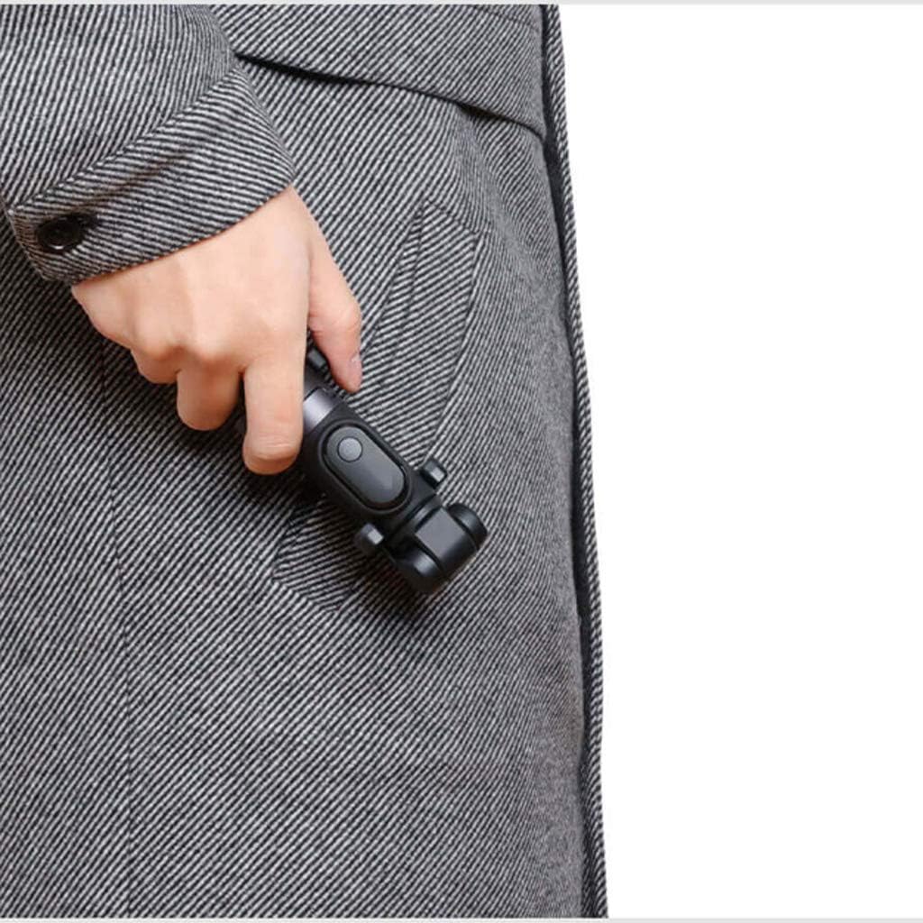 HBJWOV Mini Selfie Stick Tripod, Extendable Phone with Built-in Remote and Detachable Stand, for iOS Andriod