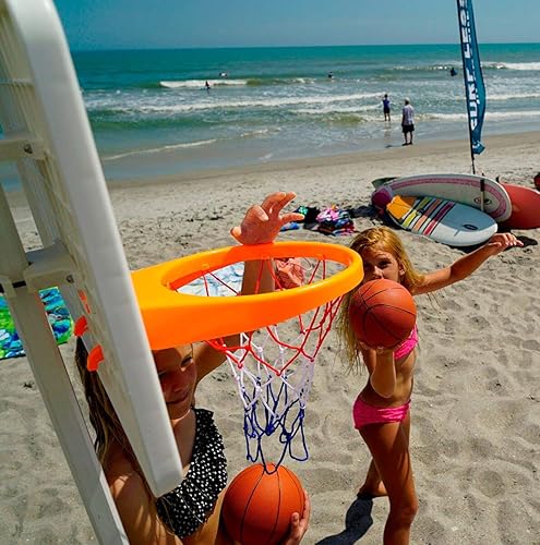 Miniatura 22 de Duncan Toys VersaHoop - Kit de aro XL de minibasket para uso en interiorexterior, aro de gran tamaño, pelota duradera, gancho de puerta, juego de