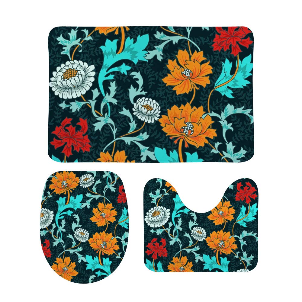 Tapis de bain antidérapant en mousse à mémoire de forme ultra doux CHEHONG