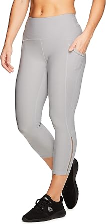 Mesh Running Yoga Capri Leggings 