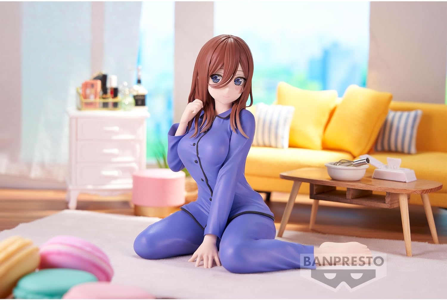 Banpresto - The Quintessential Quintuplets - Miku Nakano, Bandai Spirits Relax Time Figure
