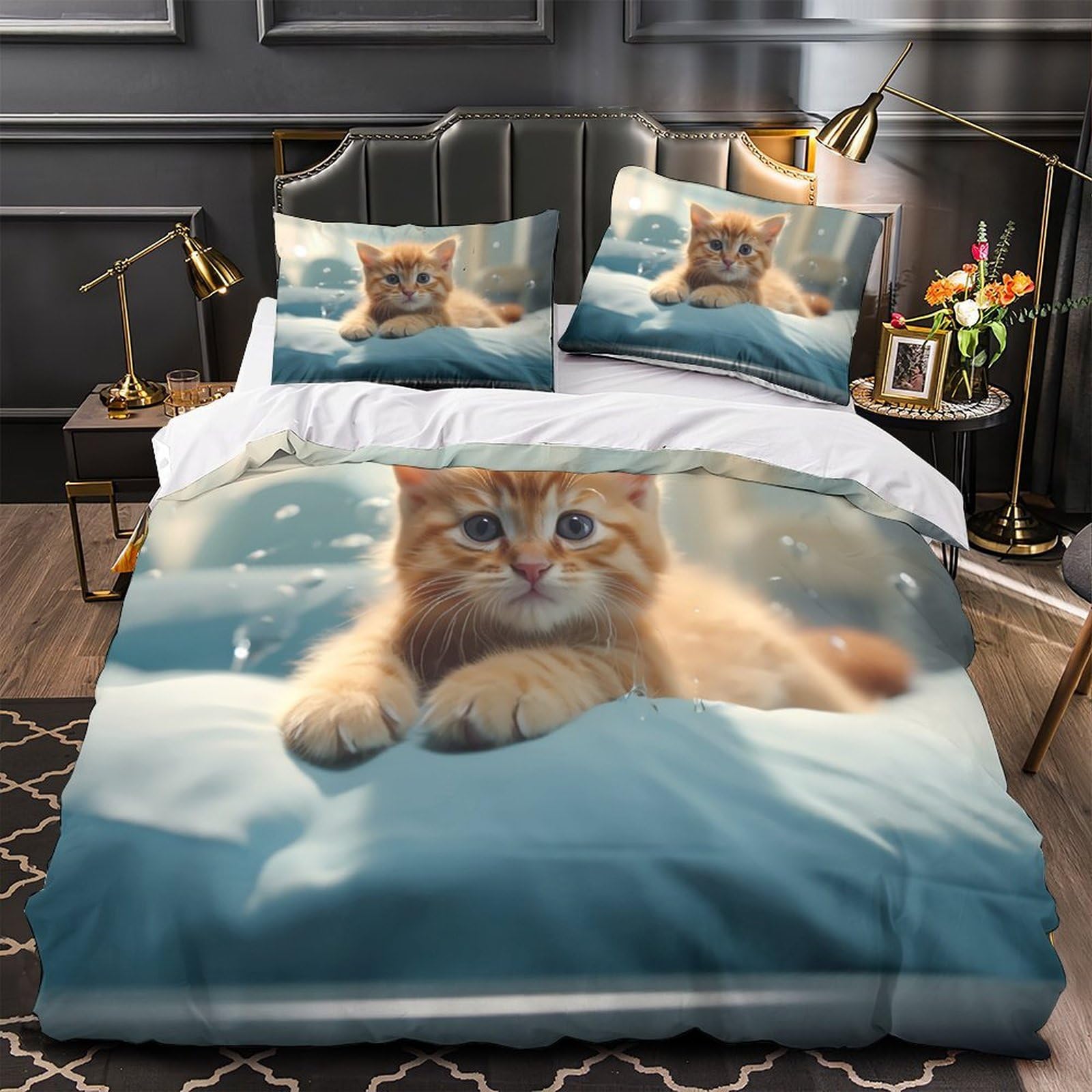 Parure de lit de chiens mignons pour transformer votre chambre en un havre de tendresse