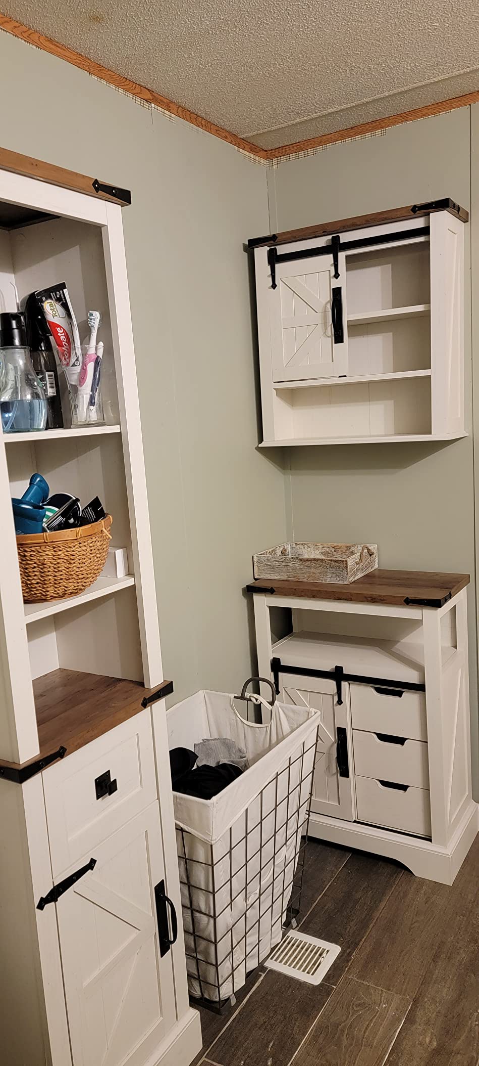 28/mo Finance OKD Bathroom Floor Farmhouse Storage