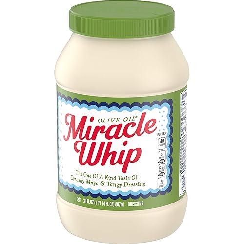 Miniatura 6 de Kraft Miracle Whip con aderezo de aceite de oliva, 30 onzas
