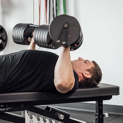 Miniatura 8 de Rep Mancuernas ajustables Fitness Quickdraw, múltiples rangos de peso disponibles, incluyendo 5-30, 5-40,5-50 y 5-60 libras