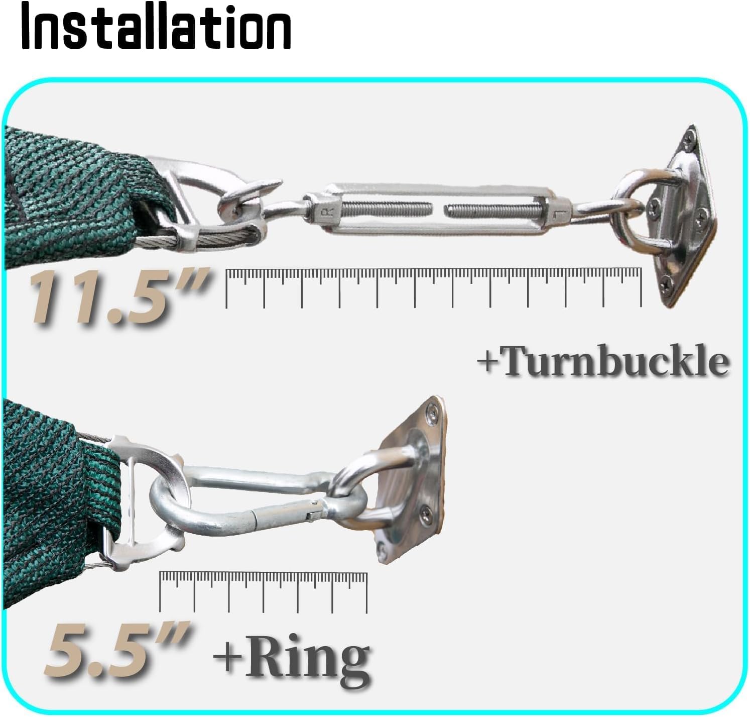 Reinforced Wire Ring 12' x 16' Beige Rectangle Sun Shade Sail (ssET32) Sun Block Canopy Awning Commercial Grade 260 GSM Permeable UV Block for Outdoor Garden Backyard