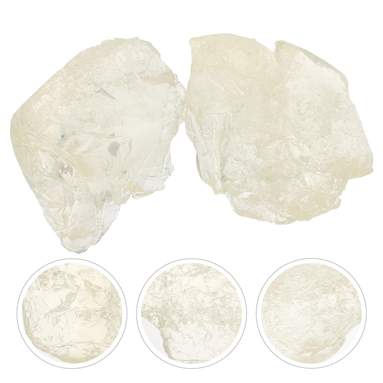 1kg Transparentes Gelwachs, Selbstgemacht Kristallbecher, für Kerzen