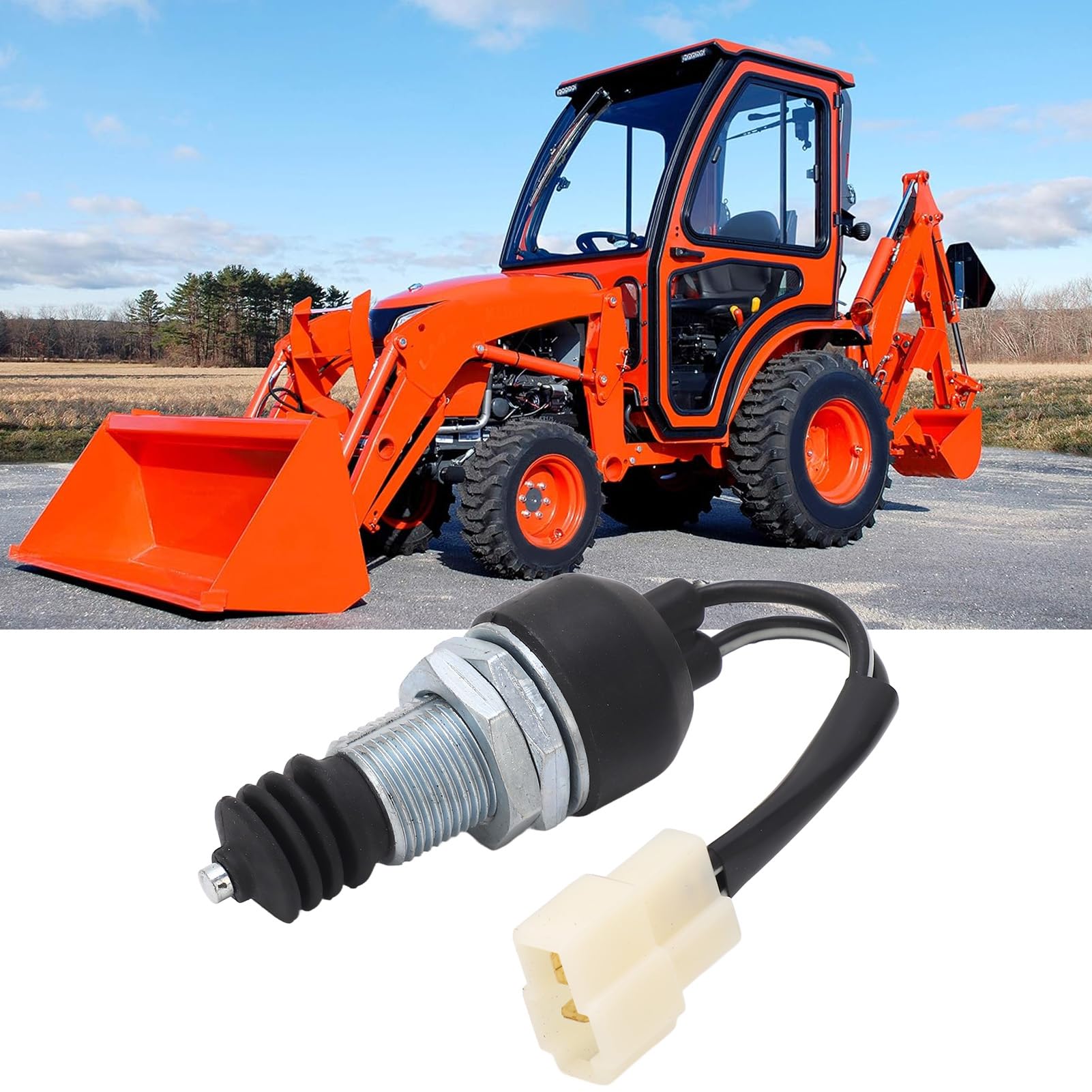 Fabater Interrupteur de Décarrage d'installation Facile 5T057 42230 Interrupteur de Sécuré de Remplacement Robuste pour Tracteur