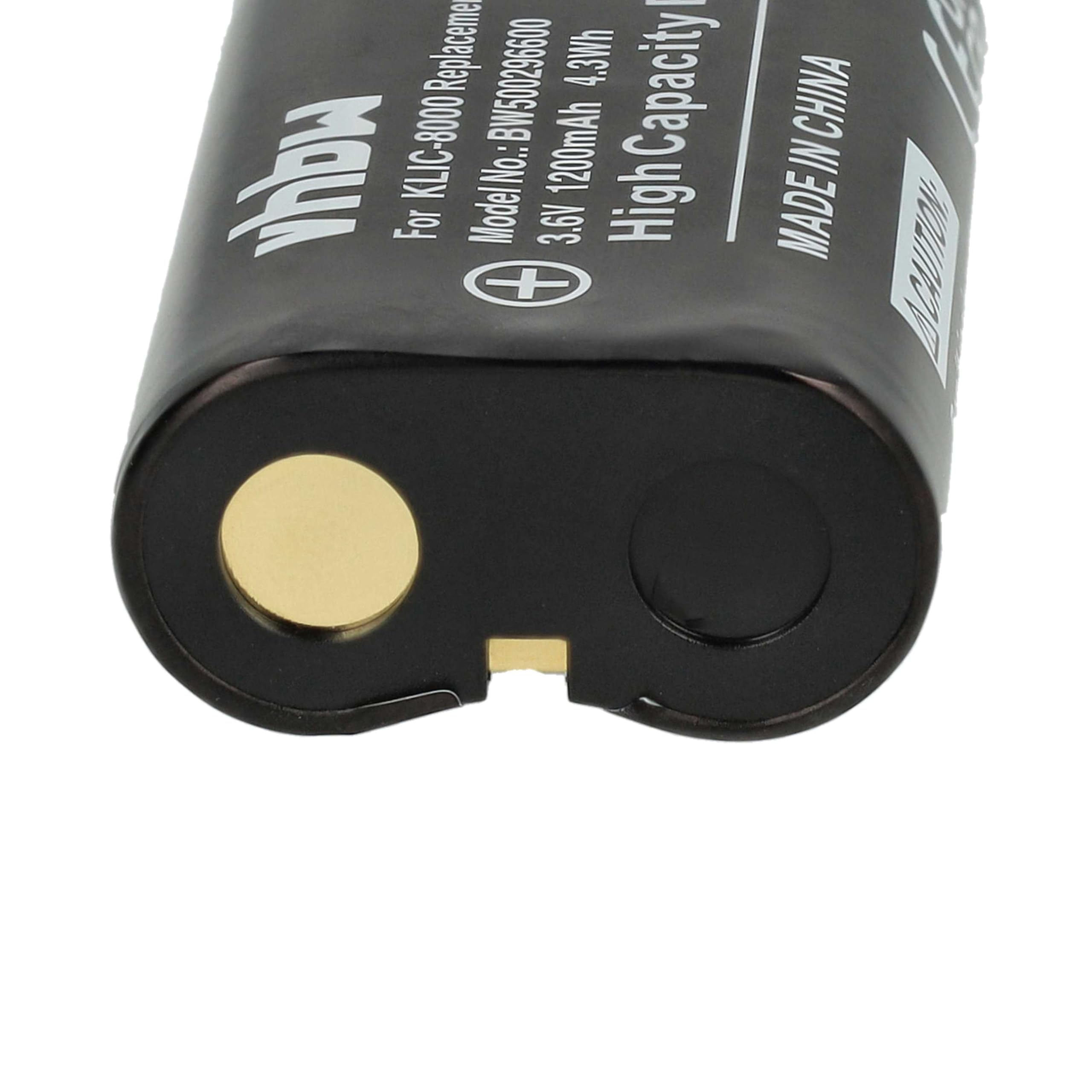 vhbw batteria compatibile con Robomow 1000 PRO, 2000 PRO, RK, 1000, 2000 robot tagliaerba 5200mAh 18,5V Li-Ion
