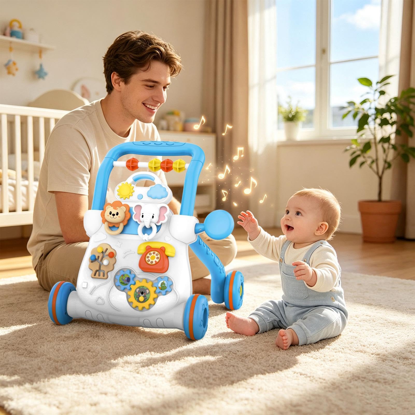 Camminare x Risveglio Interattivi e Musicali su Supporto a Rotelle