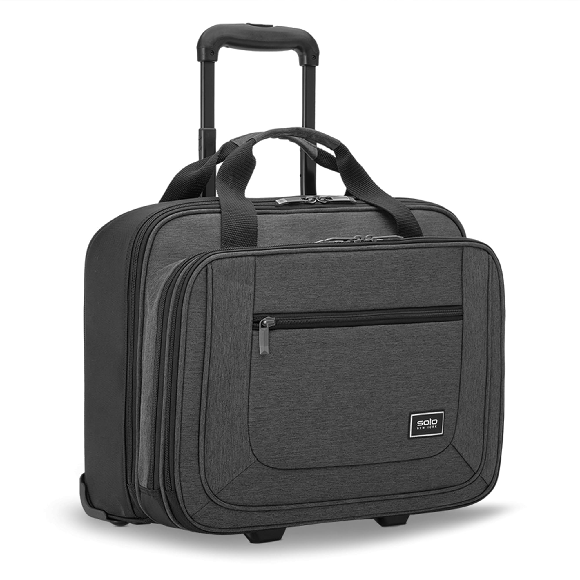 Solo New York Rolling Case with Wheels Roller Laptop Bag, Wheeled  Briefcase for Women Men, Carry On Size for Travel, Fits Computer  Bryant