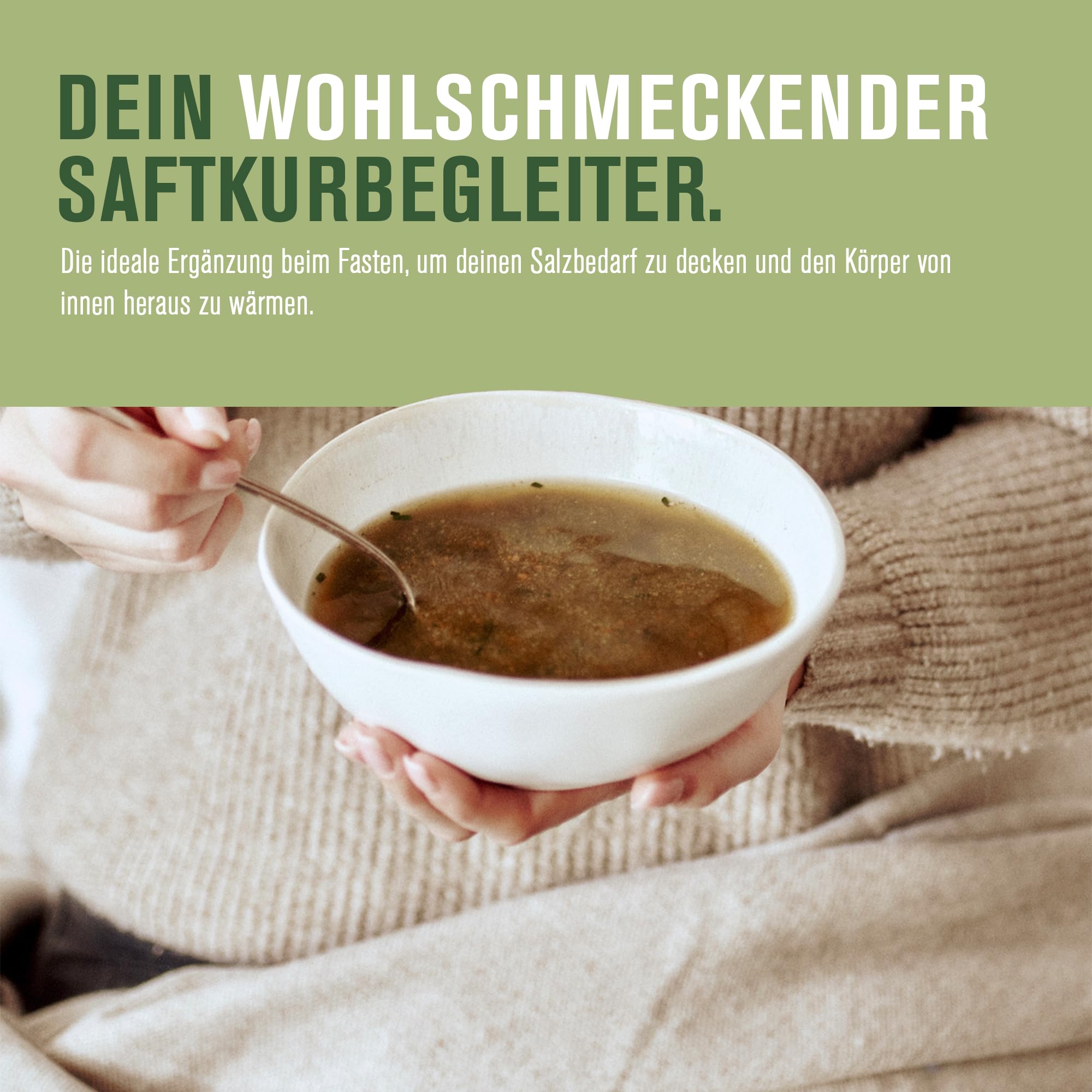 Kale&Me Saftkur Gemüse 3 Tage – 18 nummerierte Flaschen mit je 320 ml | 6 verschiedene kaltgepresste Säfte aus 98% Gemüse, vegan, ohne Zusatz- & Konservierungsstoffe, mit Guide & Gemüsebrühepulver