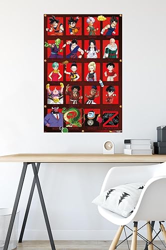 Miniatura 4 de Trends International Dragon Ball Z - Póster de pared de aniversario, 22.375 x 34 pulgadas, versión sin marco