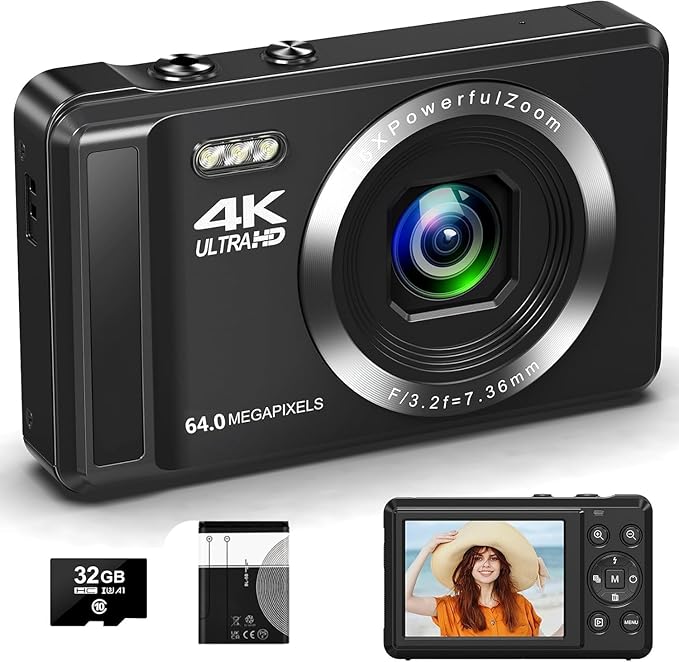 MythAdore 4K Ultra HD Compact Camera Review