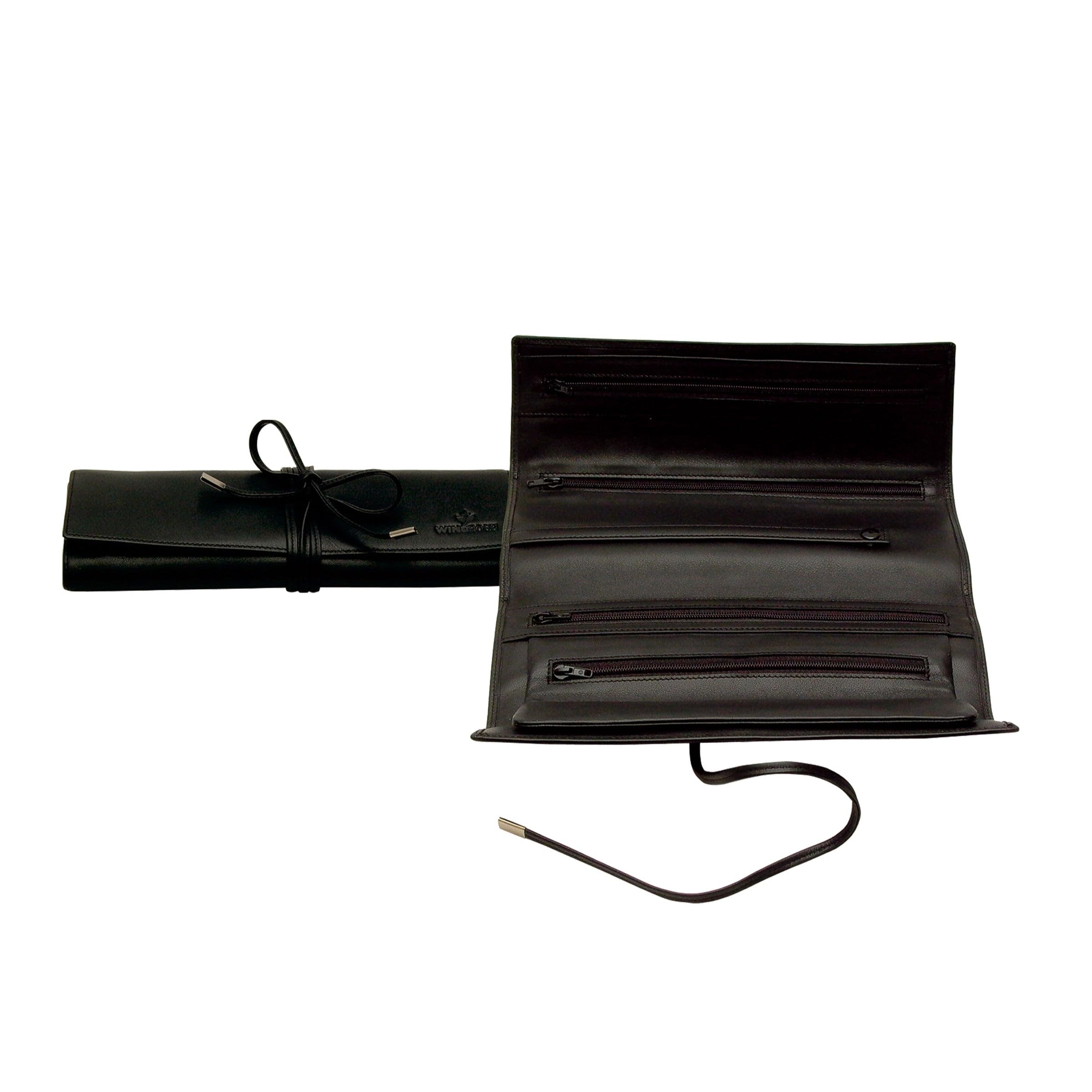 Windrose Nappa - Schmuckrolle 23,5 cm schwarz