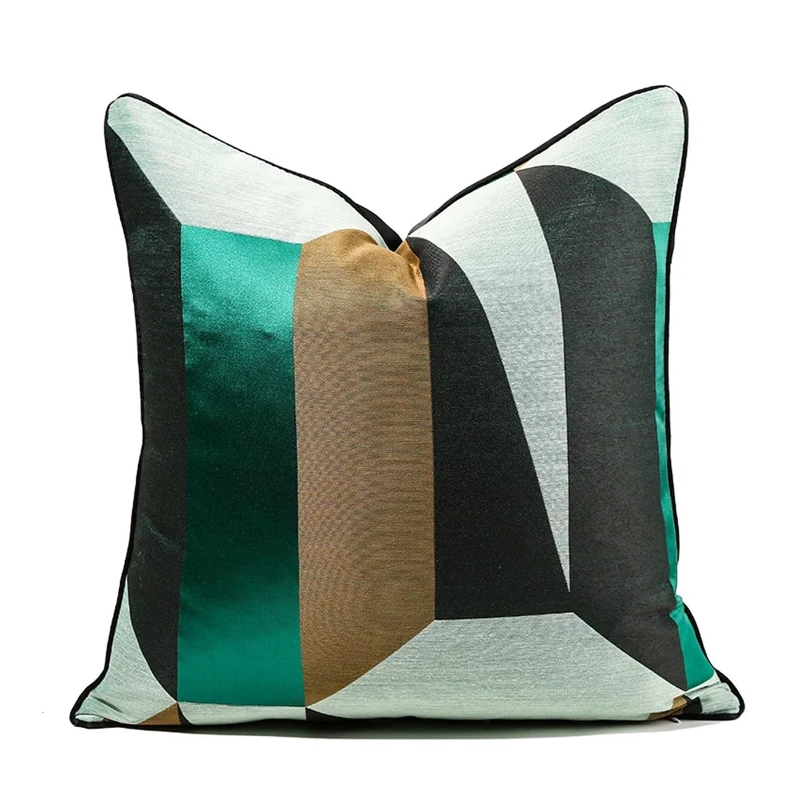 Fgujsur Color02 Cushion Covers Modern Art Green Decoration Sofa Cushion Cover Pillowcase For Living Room Pillow For Bed And(,45X45cm (18X18inch))