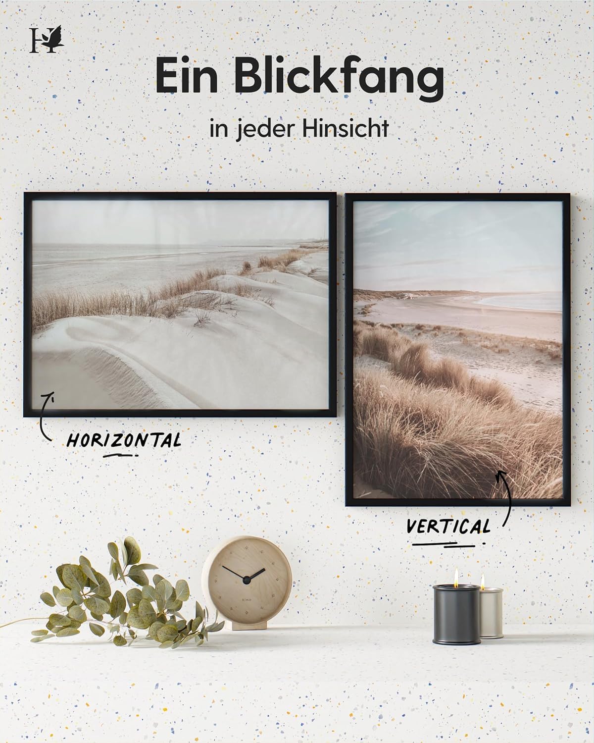 Heimlich® - Cornice per foto - 30x40 cm, Legno di ayous, Nero - Cornice per diploma di grandi dimensioni con copertura in foglio di plastica - Solo espositore da parete