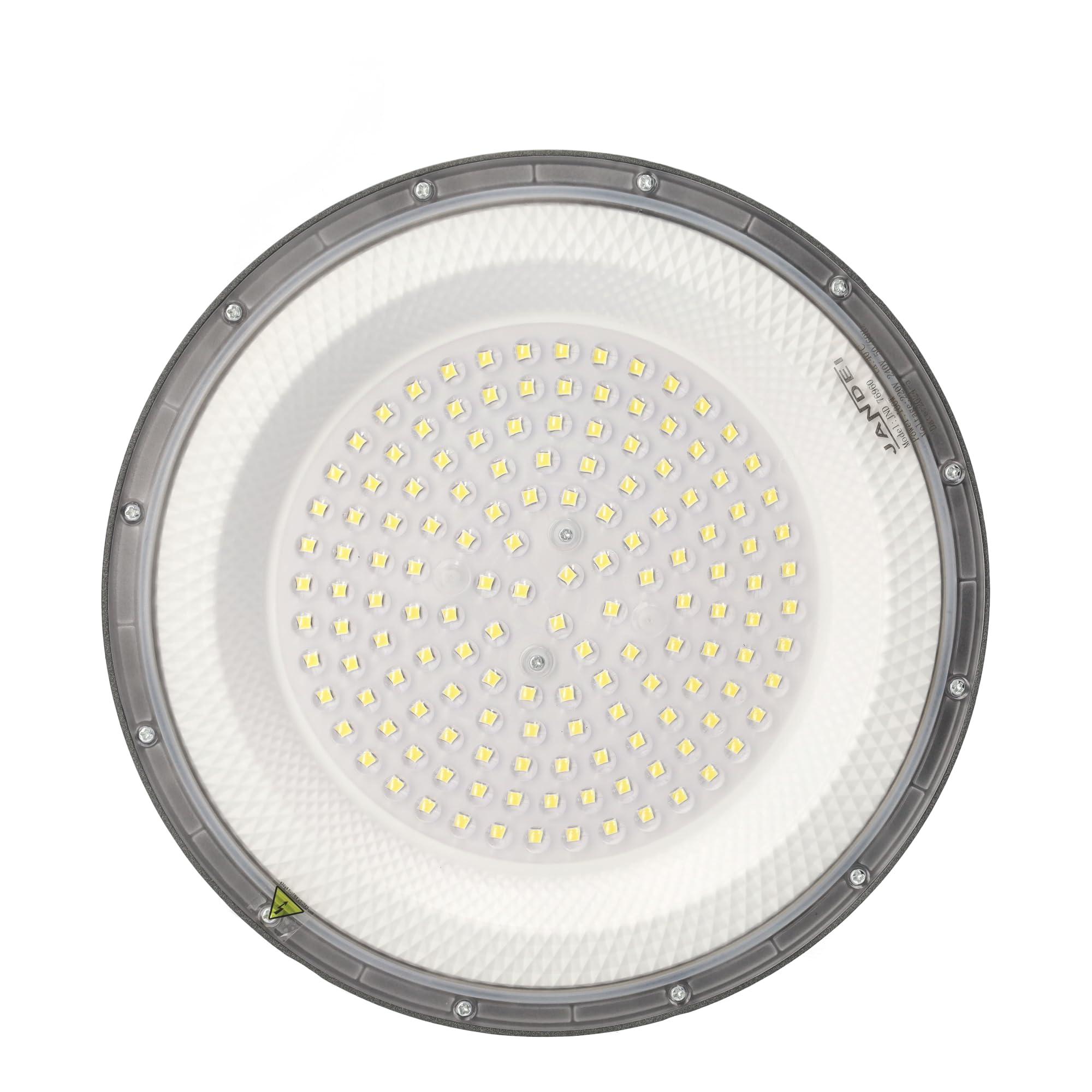 Jandei - Pack x2 Campana LED UFO DOB, Blanco Frío 6000K, Alta Potencia con 110 lm/vatio PF 0,95 6KV, Foco de Exterior IP65. Perfecto para Entorno Industrial, Naves, Garajes, Negocios... (100W)