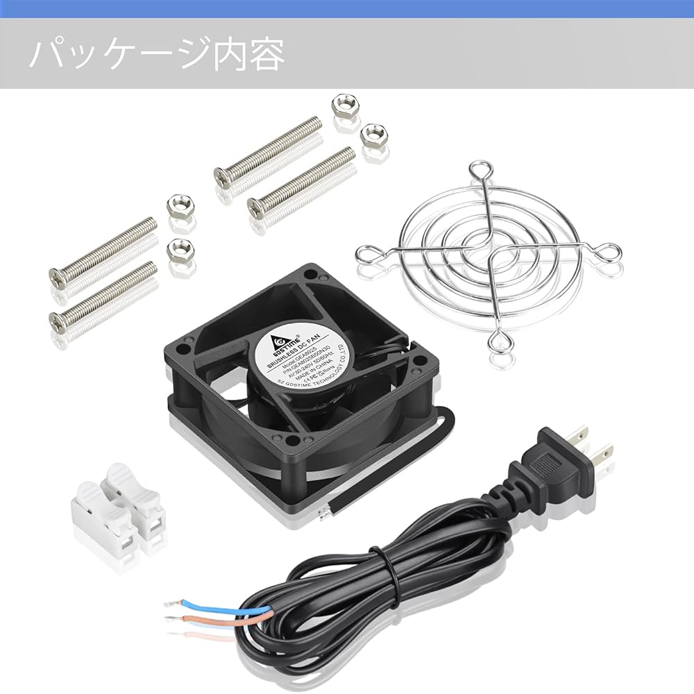 Amazon.co.jp: GDSTIME 60mm x 25mm 100V 110V 115V 120V 220V