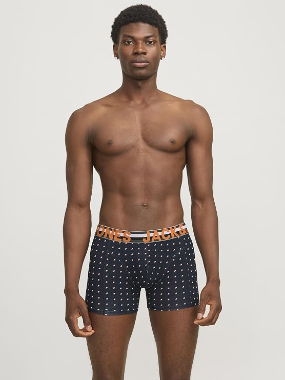 JACK & JONES Jactrevor Trunks 3 Pack Men's Boxer Shorts