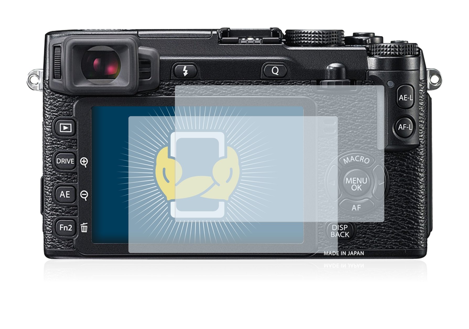 Film De Protection D'écran BROTECT Pour Fujifilm X-E2 (2 Pièces) – Ultra-clair, Anti-rayures Et Anti-traces