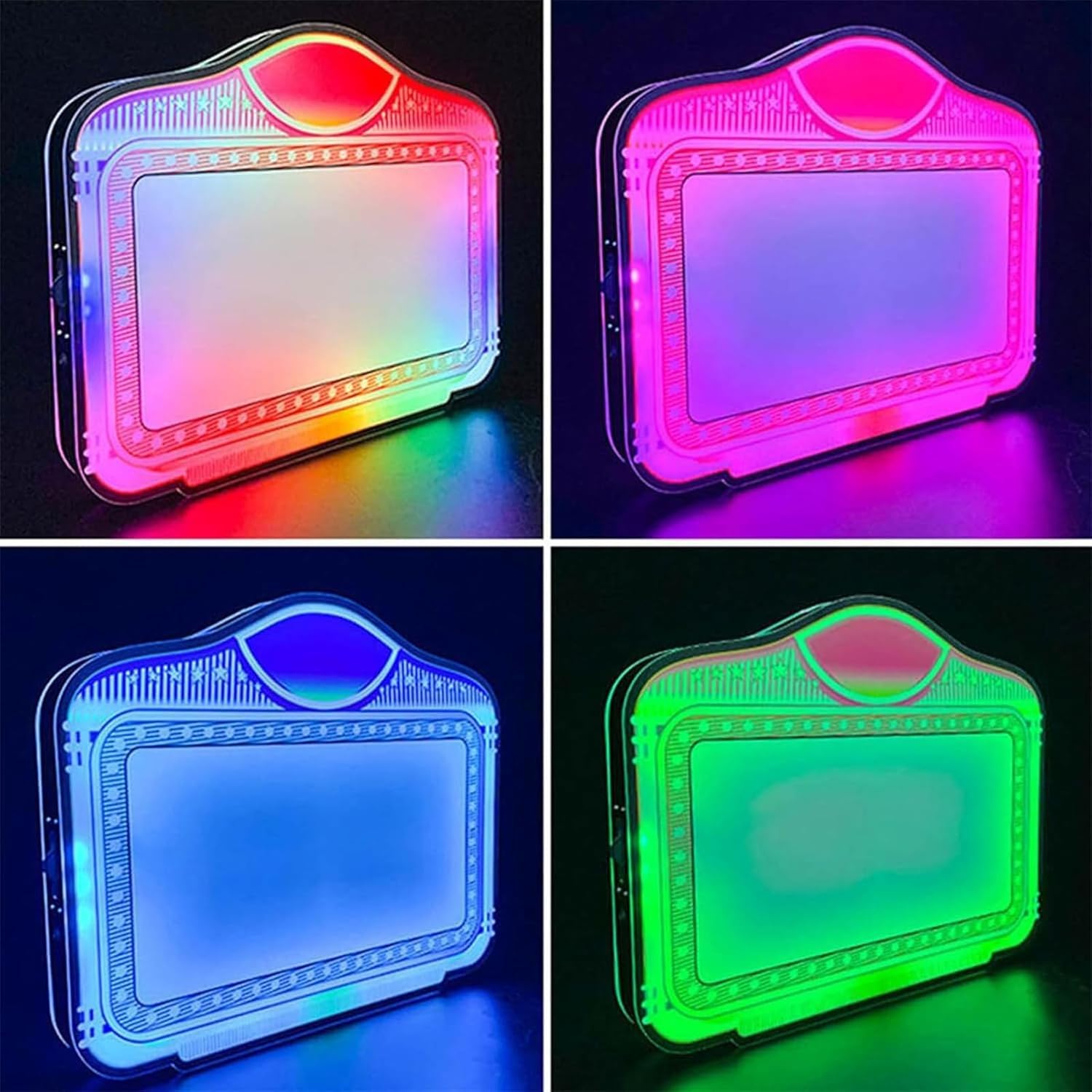 Bottle Service Sign, LED Letter Bottle Presenter, Lighted Display Message With Color Change, Handheld LED Letter Presenter With 26 Letters