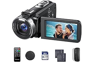 Professional 4K Video Camcorder with Superb Features for Exceptional Vlogging and Content Creation