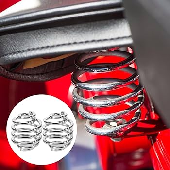 Amazon | TOPPERFUN 2個 ソロ シート スプリング サドル シート