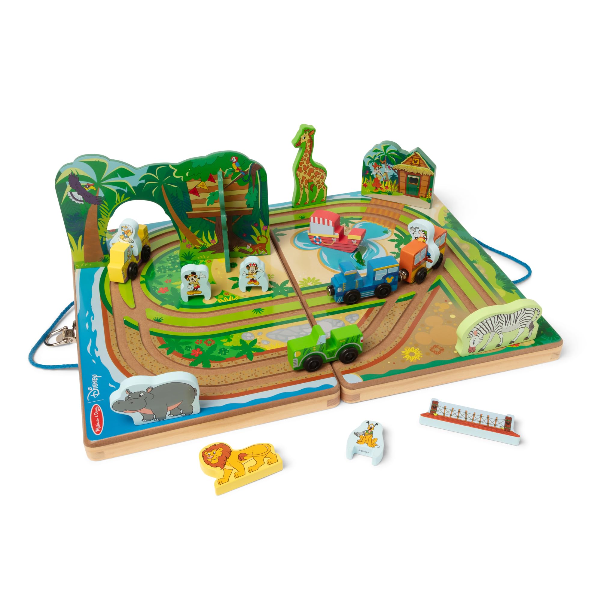 Amazon.com: Melissa & Doug Disney Take-Along Safari Adventure