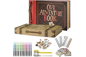 Vienrose Scrapbook Photo Album: Treasure Your Memories in Style