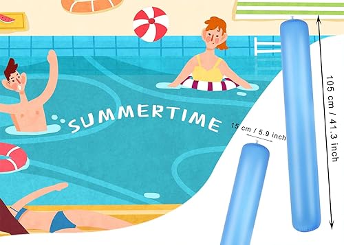 Miniatura 2 de Penta Angel - Palos inflables para piscina, 2 unidades, 41.3 pulgadas, gigantes de PVC, flotadores de juego de agua para hombres, mujeres y adultos,