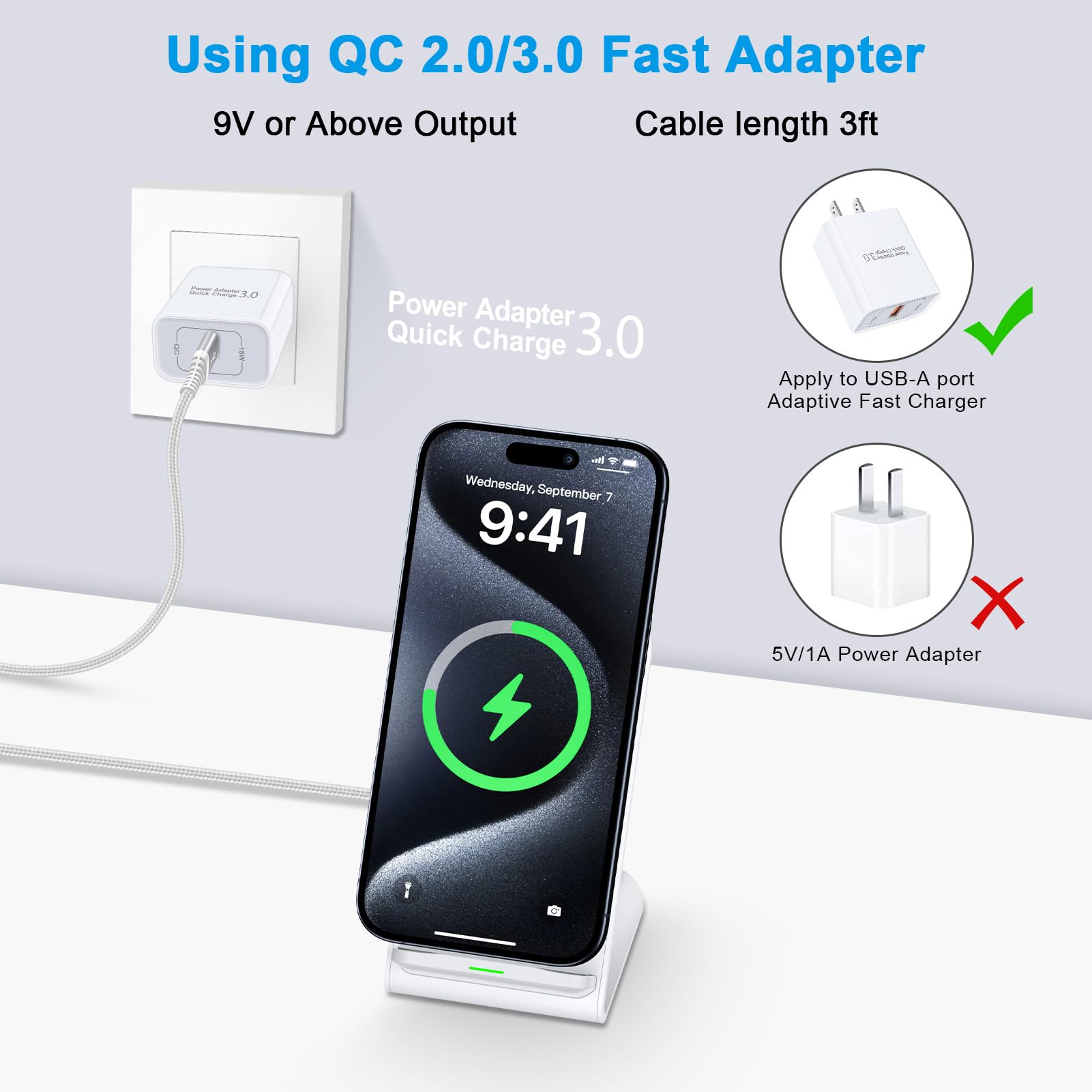Pixel Wireless Charger for Google Pixel 9a 9 Pro XL Fold 8a 8 Pro 7a 7 Pro 6 Pro 5 4XL 3XL, 15W Android Wireless Charger Fast Charging Stand for Samsung Galaxy S25 S24 S23 S22 S21 S20, iPhone 16e 16