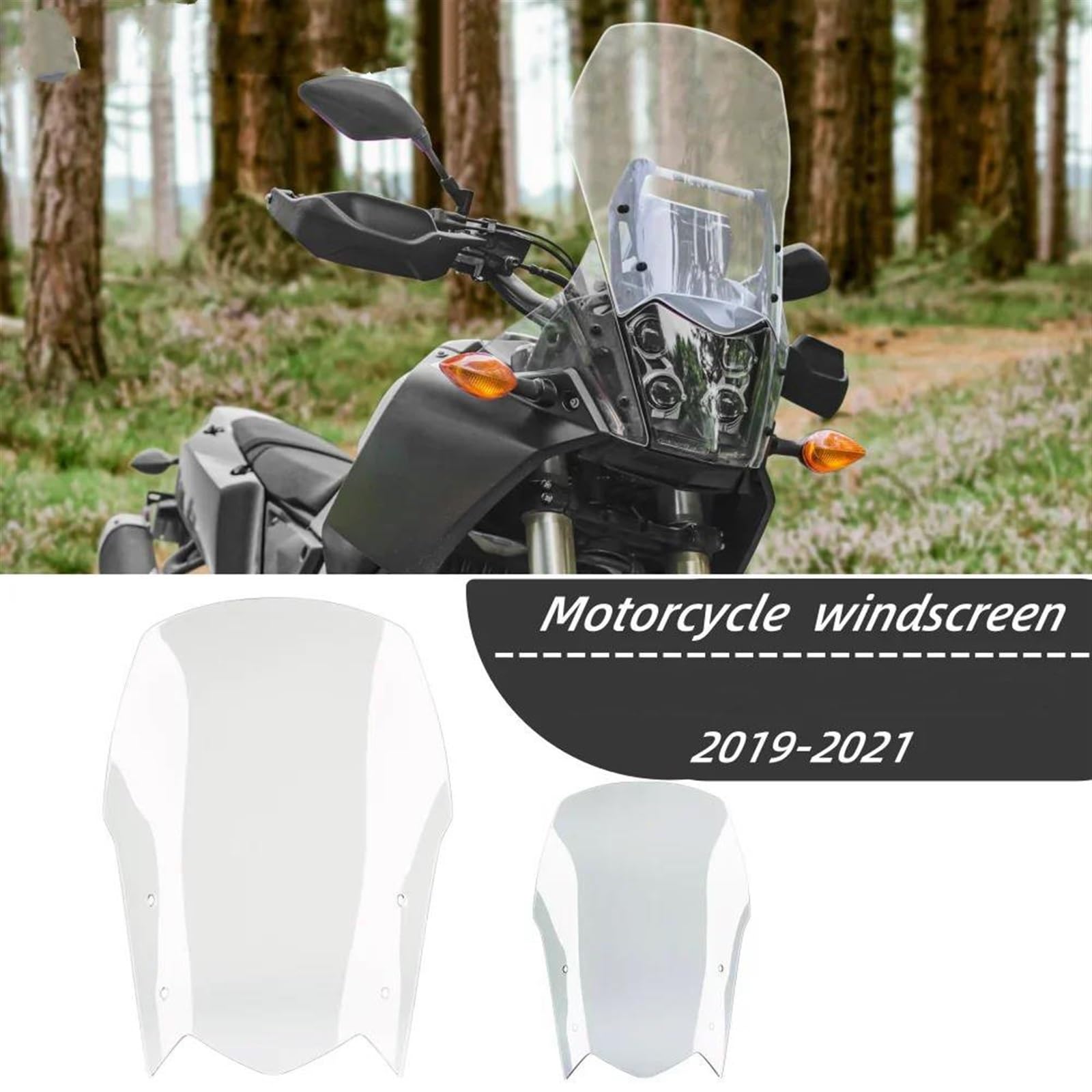 最終価格　鏡台　天然木　和 オートバイのエアディフレクター テネレ700 2019-2023 2021 2022用