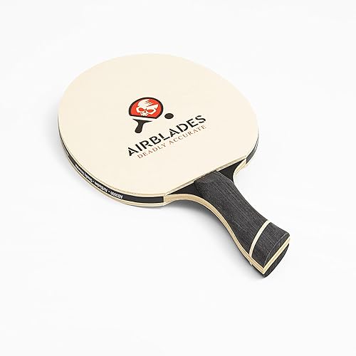 Miniatura 9 de AirBlades - Raqueta de ping pong profesional con estuche de transporte duro, raqueta de tenis de mesa profesional, paleta de tenis de mesa con mango