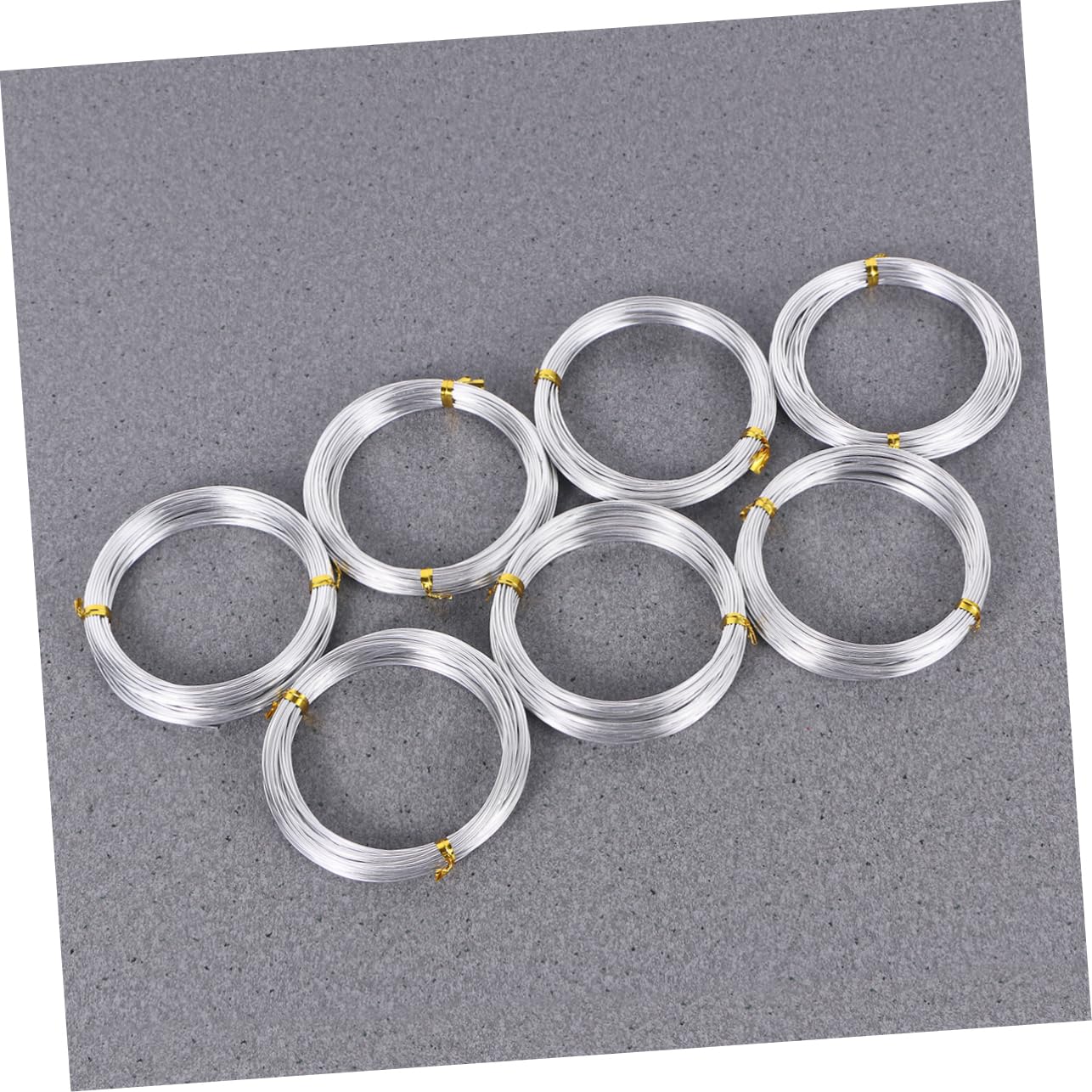 HOODANCOS 1mm Aluminum Soft Iron Wire for DIY Flexible Metal Line Bonsai Craft Jewelry Making