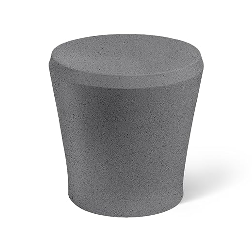 Ledge Lounger Affinity Side Table - In Pool Side Table for Pool Ledges up to 16” inches deep - Indoor - Outdoor All Weather Side Table for Porch, Patio, Garden, Backyard, Pool and Beach (Granite Gray)