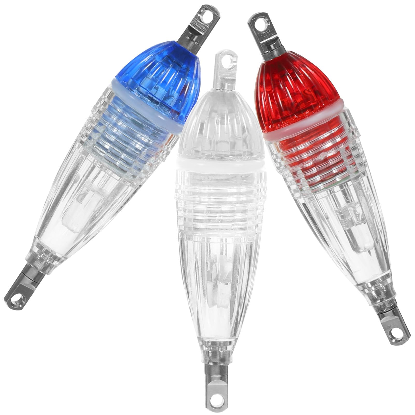 Toddmomy Flash Led Señuelos De Pesca Lámpara De Pesca Led Luz De Noche para Pescar Condujo Lámpara De Pesca Portátil Lámpara De Pesca Brillante Pc (Resina De Policarbonato)