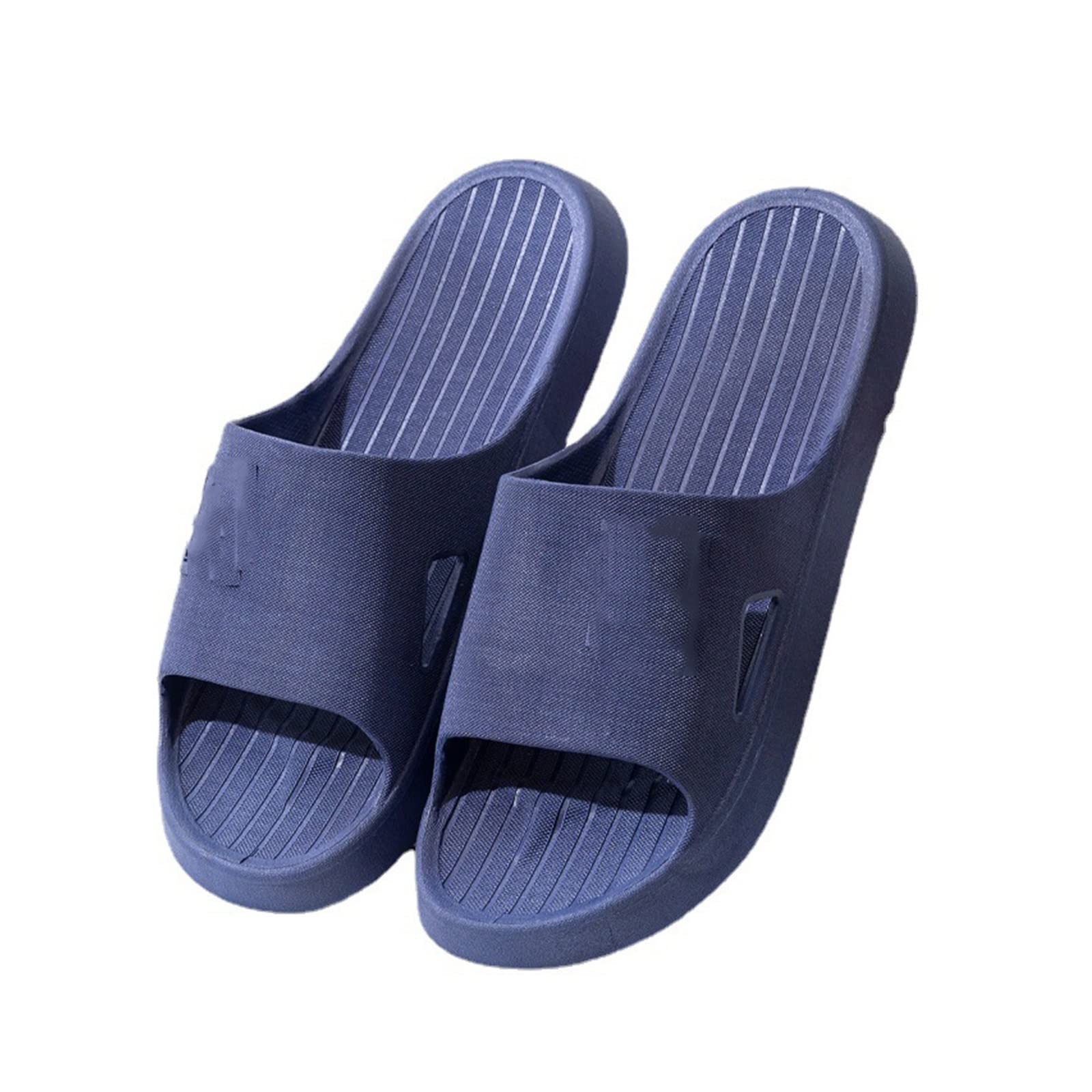 Slippers Home Household Silent Indoor Bath Bathroom Inside Soft Sole Couple Slippers for Men And Women