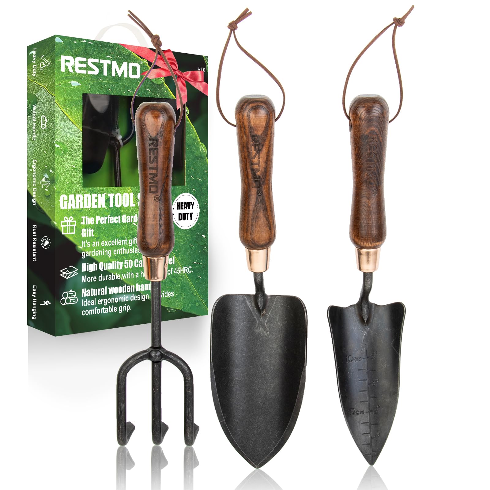 RESTMO 3-in-1 Gardening Tools Kit