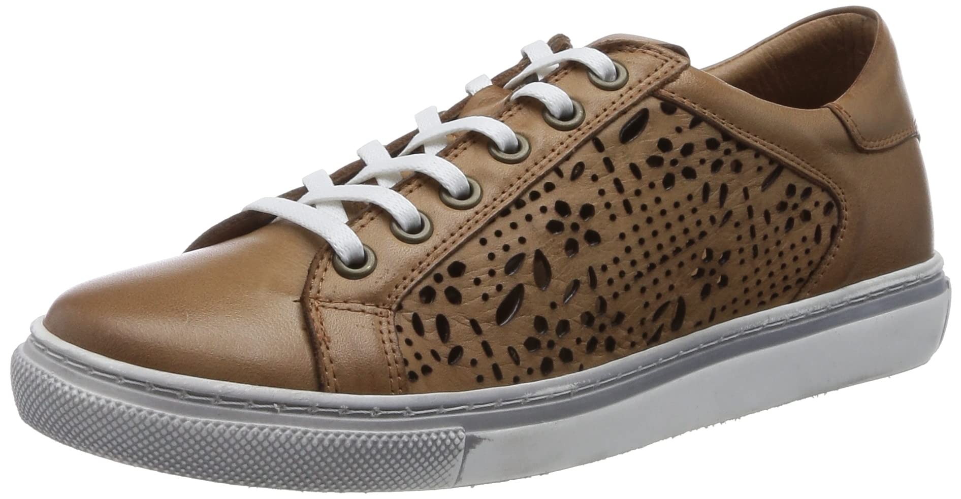 Andrea Conti Women's Trainers, Brandy, 4 UK