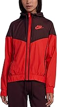 red and black nike windbreaker