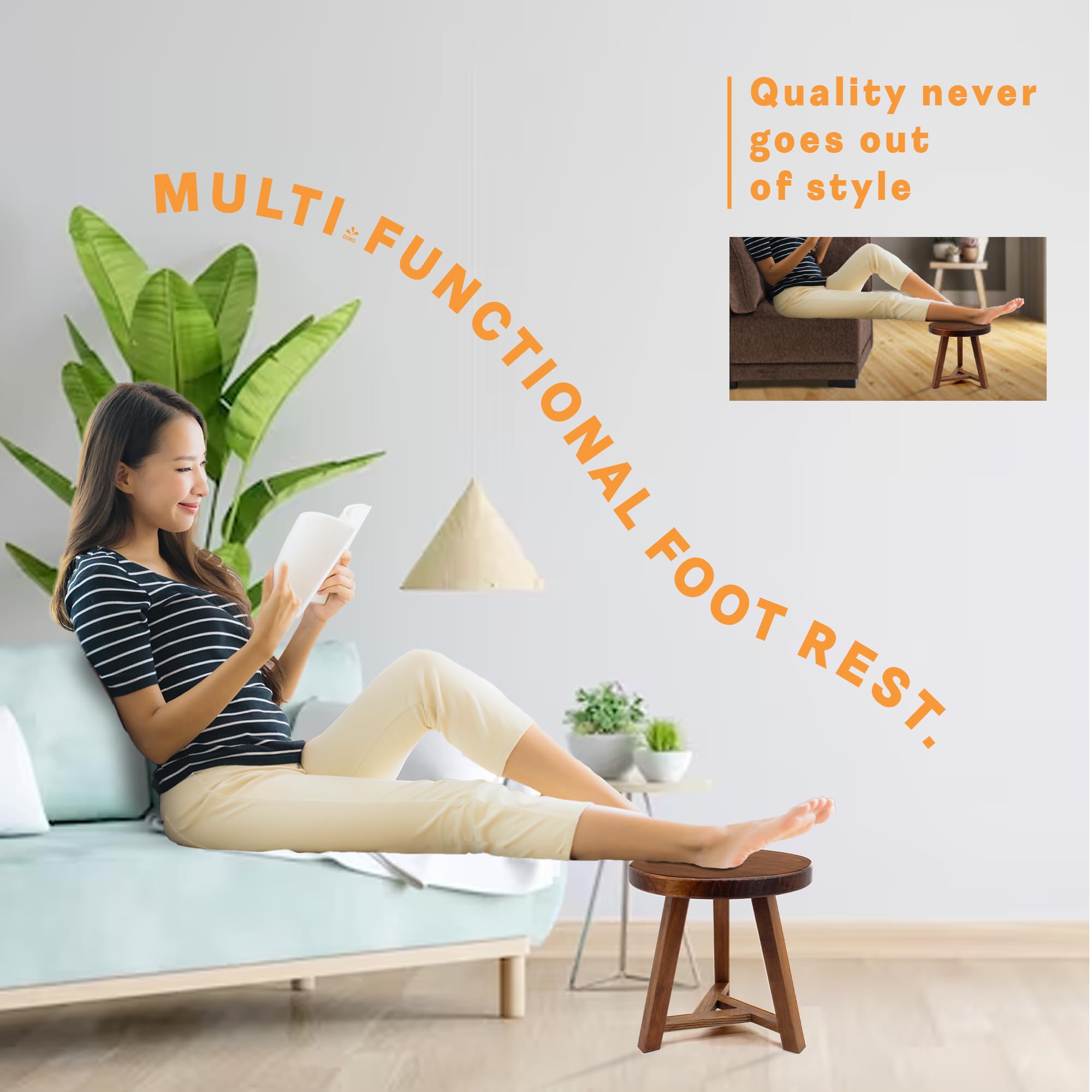 ENKEZI Shower Foot Rest 12 in - Shower Stool for Shaving Legs, Small Corner Bathroom Bench Suitable for Small Shower Spaces - Bath Seat, Spa Foot Rest Shaving Stool