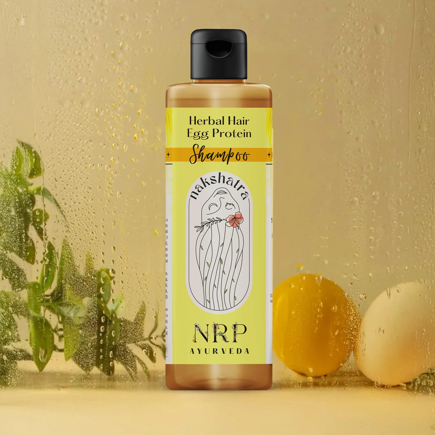 NRP Ayurveda's Nakshatra Egg Protein Shampoo (200ml)-image-10