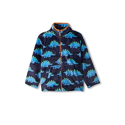 Hatley Kids Fuzzy Fleece Zip Up Jacket (Toddler/Little Kid/Big Kid) Boy