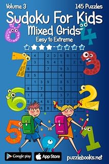 Sudoku Kids Mixed Grids Puzzles