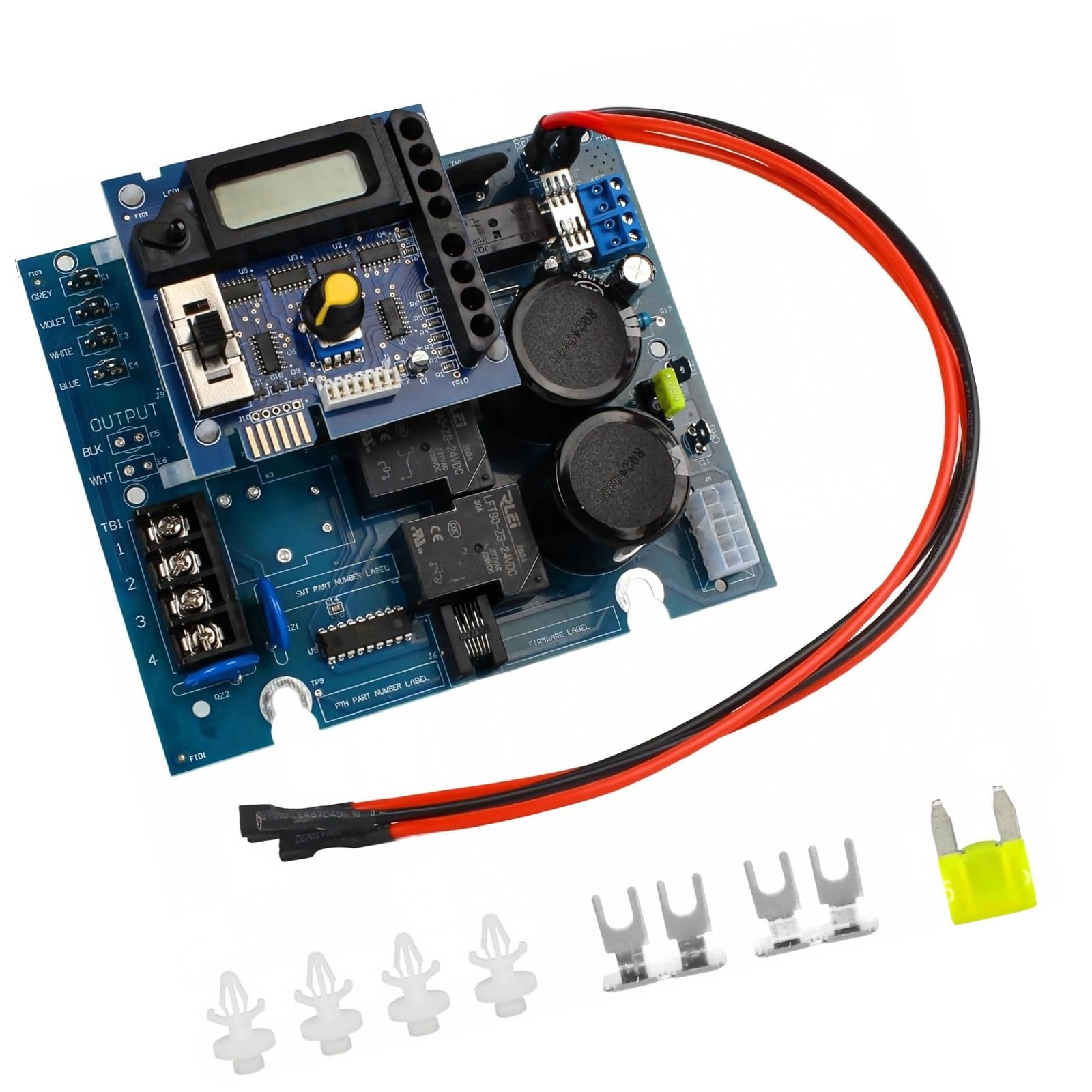 Kit PCB pour contrôle d'entretien de piscine